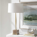 Booker Thin Brass Table Lamp thumbnail 7