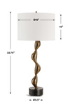 Remolino Bronze Table Lamp thumbnail 3