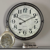 Nakul Industrial Wall Clock thumbnail 4