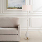Dewdrop Ivory Floor Lamp thumbnail 2