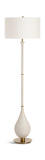 Dewdrop Ivory Floor Lamp thumbnail 6