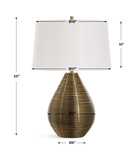 Knowles Brass Table Lamp thumbnail 2