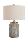 Graydon Gray Table Lamp thumbnail 1
