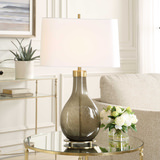 Shyla Dark Glass Table Lamp thumbnail 5