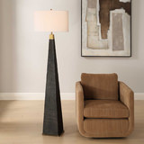 Lathey Tapered Floor Lamp thumbnail 7