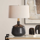 Flanagan Mottled Gloss Table Lamp thumbnail 5