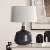Flanagan Mottled Gloss Table Lamp thumbnail 6