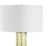 Mirah Olive Glass Table Lamp thumbnail 4