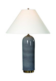 Mayetta Deep Blue Table Lamp thumbnail 1