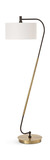 Irwin Curved Brass Floor Lamp thumbnail 6