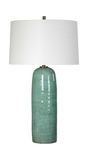 Andale Crackled Teal Table Lamp thumbnail 5