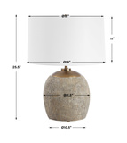 Raylan Textured Table Lamp thumbnail 2