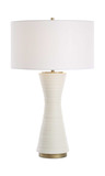 Ridgeline Matte White Table Lamp thumbnail 1