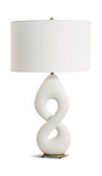 Meridian Ivory Stone Table Lamp thumbnail 4