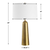 Flinchem Brass Table Lamp thumbnail 2