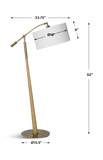 Kennett Wooden Floor Lamp thumbnail 3