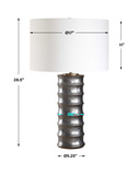 Corvair Scalloped Table Lamp thumbnail 4