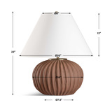 Keoghan Terracotta Table Lamp thumbnail 3