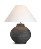 Tramore Rustic Charcoal Table Lamp thumbnail 1