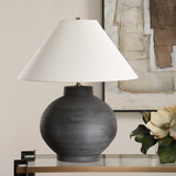 Tramore Rustic Charcoal Table Lamp thumbnail 7