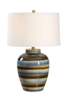 Judarn Blue Brown Table Lamp