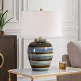 Judarn Blue Brown Table Lamp thumbnail 5