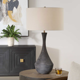 Helston Dark Charcoal Table Lamp thumbnail 7