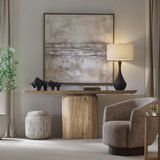 Helston Dark Charcoal Table Lamp thumbnail 9