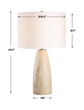 Maury Travertine Table Lamp thumbnail 2