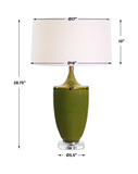 Adela Moss Green Table Lamp thumbnail 5