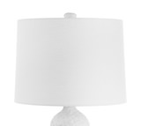 Sonata Textured White Table Lamp thumbnail 8