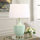 Kyla Mint Green Table Lamp thumbnail 2