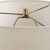 Hemisphere Travertine Table Lamp thumbnail 2