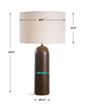 Trexler Brown Table Lamp thumbnail 2