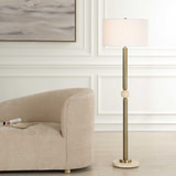 Hudson Gold Floor Lamp thumbnail 2