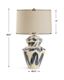 Oranda Abstract Geometric Table Lamp thumbnail 4