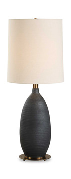 Bower Matt Black Table Lamp