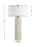 Parilli Taupe Gray Table Lamp thumbnail 2