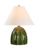 Renna Moss Green Table Lamp thumbnail 1