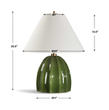 Renna Moss Green Table Lamp thumbnail 3