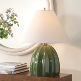Renna Moss Green Table Lamp thumbnail 6