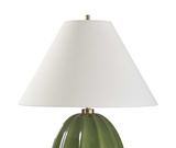 Renna Moss Green Table Lamp thumbnail 5