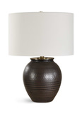 Hawkins Bronze Ribbed Table Lamp thumbnail 5