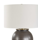 Hawkins Bronze Ribbed Table Lamp thumbnail 6