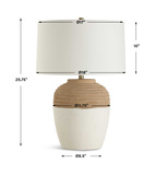 Bellaby Terracotta Table Lamp thumbnail 3