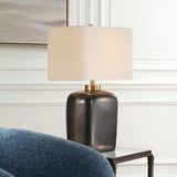 Quentin Dark Bronze Table Lamp thumbnail 2