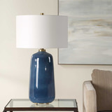Brae Blue Glaze Table Lamp thumbnail 6