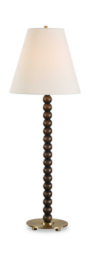 Gallus Wood Spheres Table Lamp