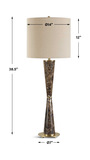 Jameson Marble Cones Table Lamp thumbnail 2