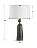 McQuinn Dark Walnut Table Lamp thumbnail 3